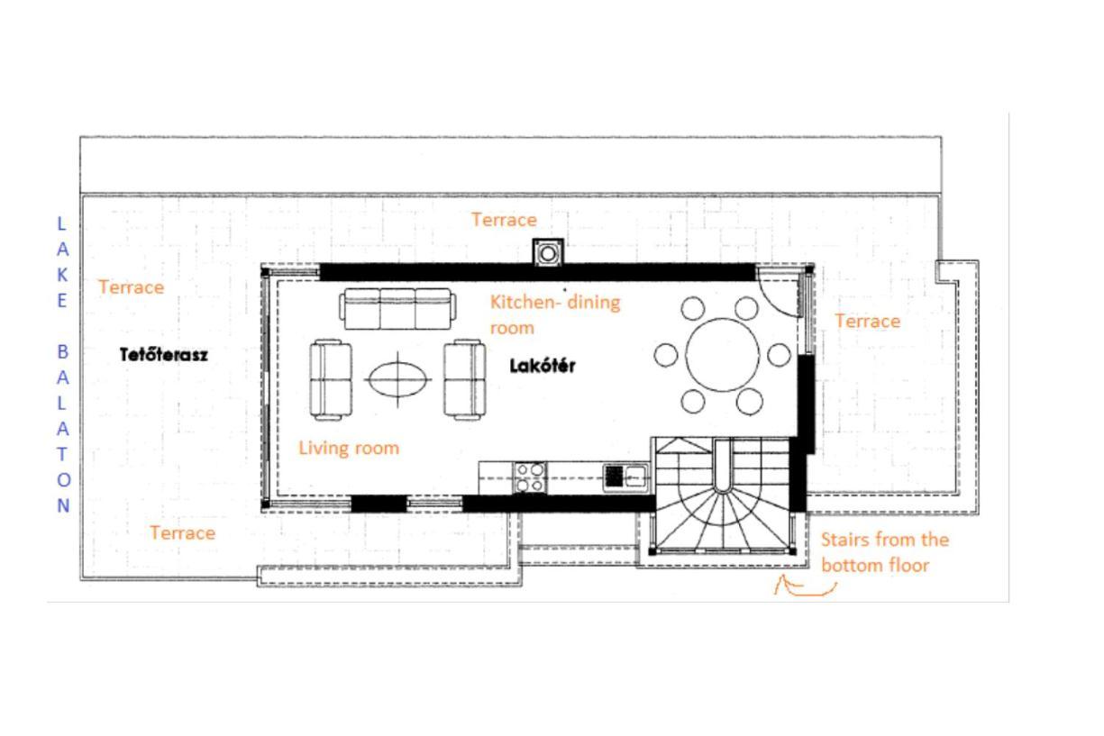 Panoramic Art Apartment With Jacuzzi Balatonlelle Exterior foto